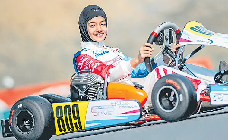 10 Year Old Indian Girl Atiqa Mir Gets F1 Boost1
