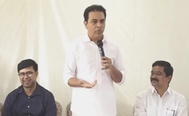 ఏం చేసిందని కాంగ్రెస్కు ఓటెయ్యాలి?: కేటీఆర్