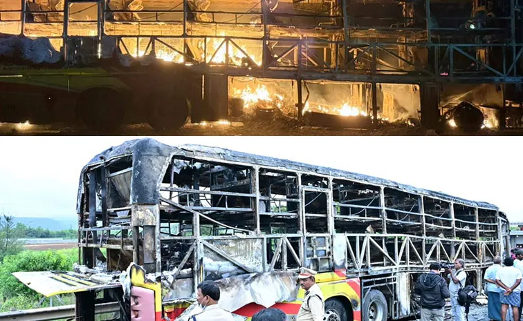 Kurnool Bus Accident: Cases Registered Against Driver And Owner