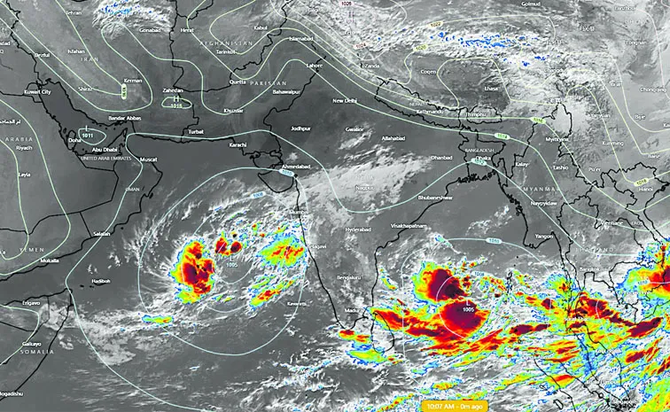 Red alert issued for coastal districts