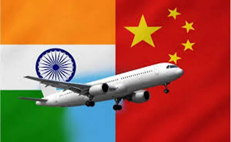 India to China direct flights resume after 5 year
