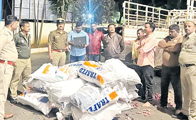 Red sandalwood smuggling