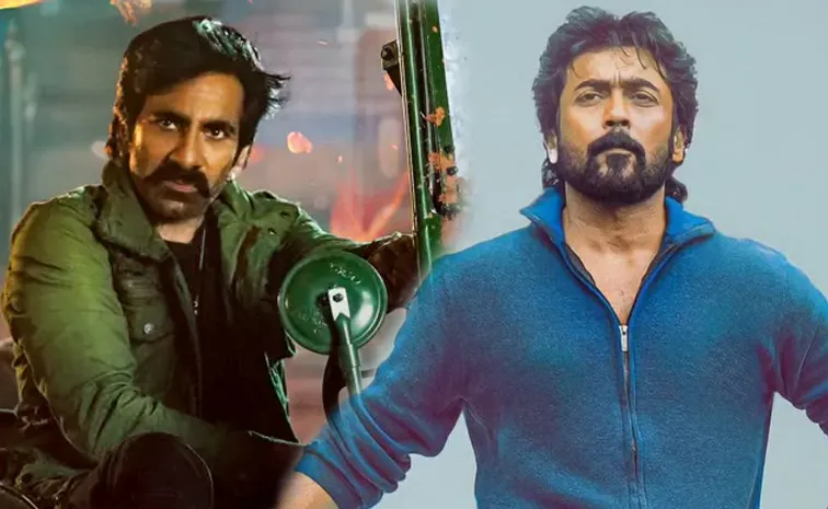 Actor suriya chief guest to ravi teja movie mass jathara pre release event