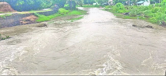 ప్రమాద స్థాయిలో పెద్దేరు