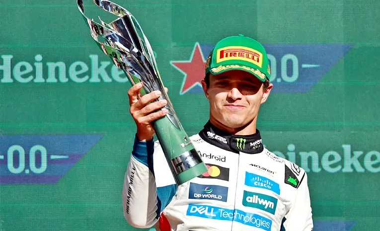 Mexico City GP: నోరిస్...  గెలుపు బాటలో...