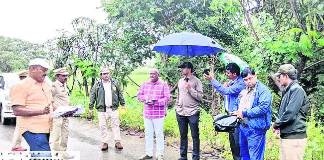 ఐకానిక్‌ వంతెన నిర్మాణ స్థల పరిశీలన 