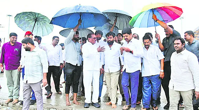 మంగినపూడి బీచ్ పరిశీలన