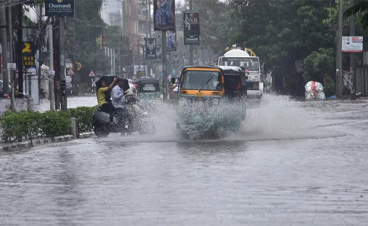 Heavy Rain Fall In Over All AP