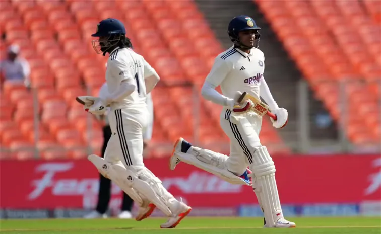 IND VS WI 1st Test Day 2: Gill Completed Half Century, Rahul Travelling Towards Century