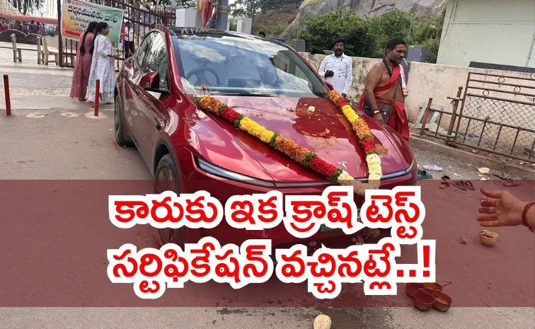 Hyderabad man performs vahan pooja for Tesla, internet reacts