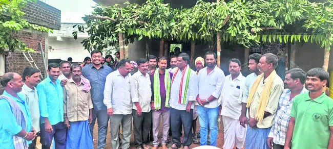 నూతన ఇందిరమ్మ ఇంటి గృహ ప్రవేశం