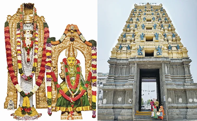 Amara Rameswaralayam famous Hindu temple in Amaravati AP