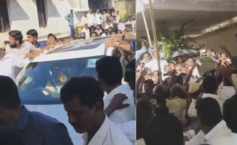 ఎమ్మెల్యే కావ్య కృష్ణారెడ్డికి నిరసన సెగ