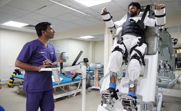 రోబోటిక్తో..స్ట్రోక్ శరవేగంగా రికవరీ