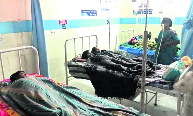 ఐరన్ మాత్రలు వికటించి అస్వస్థత