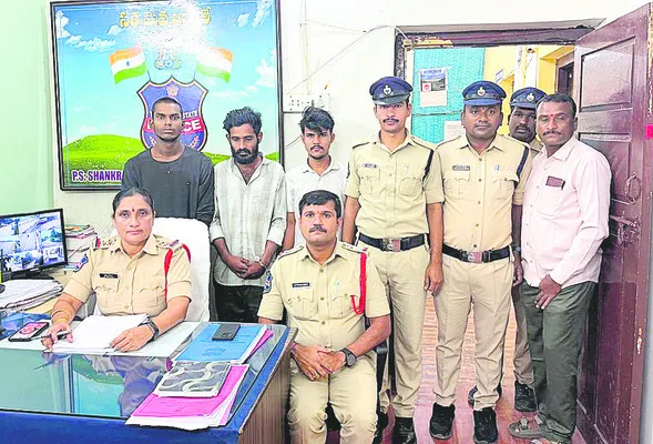 డీజిల్ దొంగల ముఠా అరెస్ట్