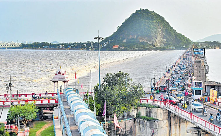 కృష్ణమ్మకు పోటెత్తిన వరద