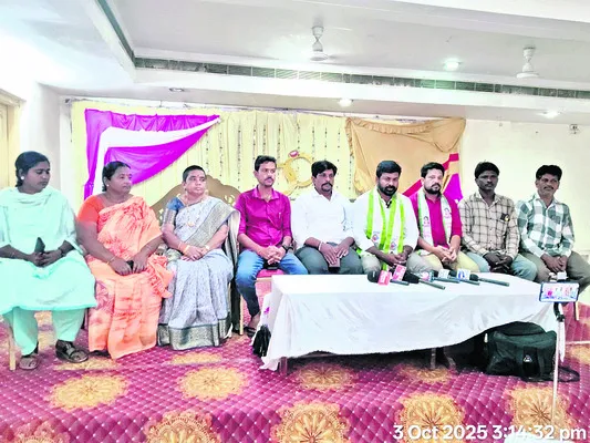 తెలంగాణ జాగృతి జిల్లా అధ్యక్షుడిగా వీరన్న