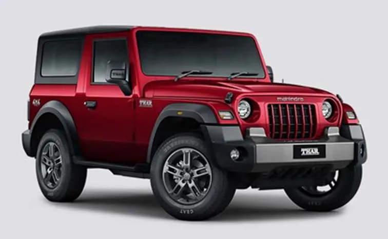 New Mahindra Thar Launched In India New Features Price And Specs