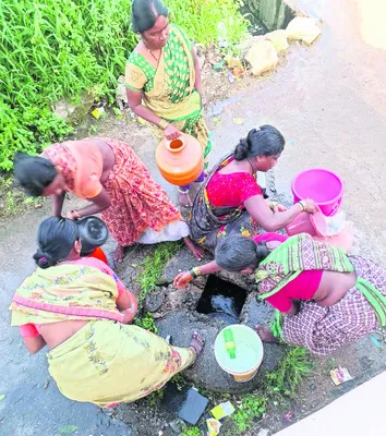 డోంగ్లీలో తాగునీటికి తంటాలు