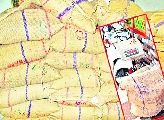 పేదల బియ్యం పక్కదారి 