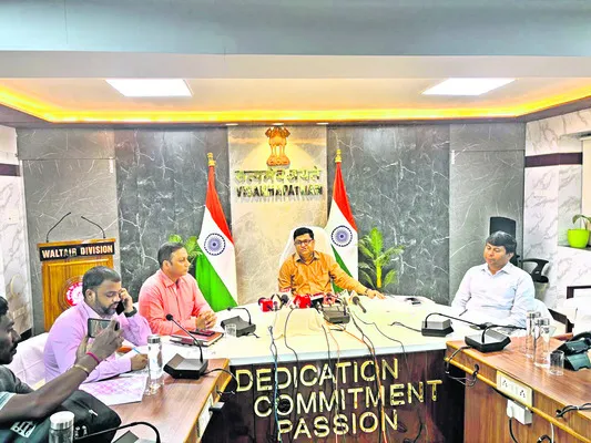 ప్రగతిపథంలో వాల్తేరు డివిజన్‌ 