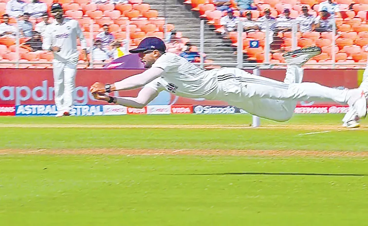 India dominates West Indies in the first test match at the Narendra Modi Stadium