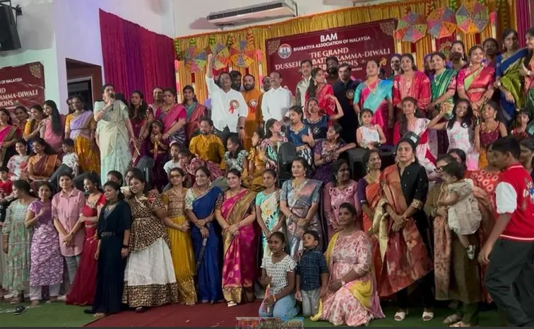 Dussehra Bathukamma Diwali Celebrations in Malaysia