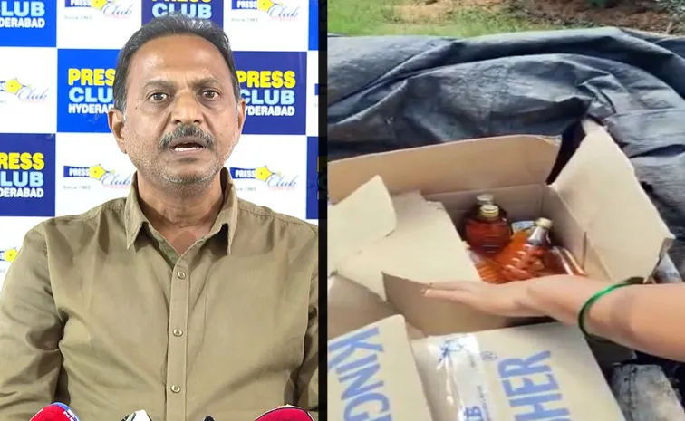 Satish Kumar Reddy Comments On TDP Leaders Fake Liquor Manufacturing