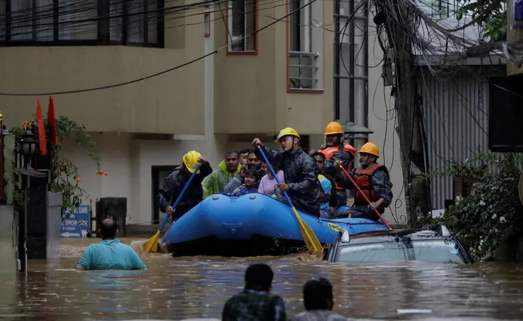 Flood disaster in Nepal 28 people dead