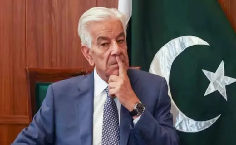 Pakistan Defence Minister Khawaja Asif Over Action Comments
