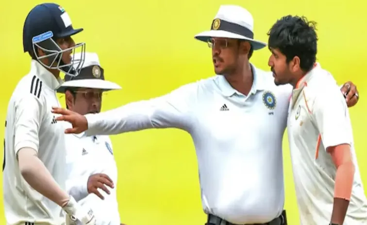 Ugly scenes in Irani Cup as Yash Dhull and Yash Thakur nearly come to blows