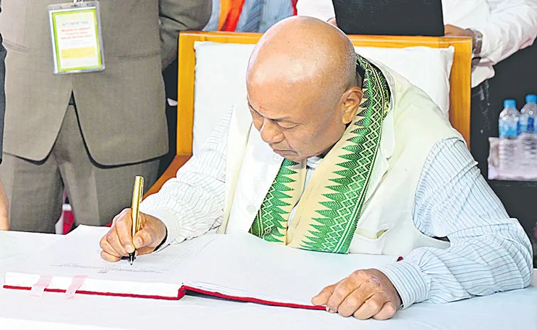 Hagrama Mohilary sworn in as chief of BTC after BPF landslide victory