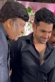 Chiranjeevi, Venkatesh Others Attend Kona Venkat Daughter Wedding Reception16