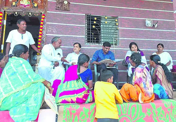 మసల్గ తండాను సందర్శించిన ఉప వైద్యాధికారి
