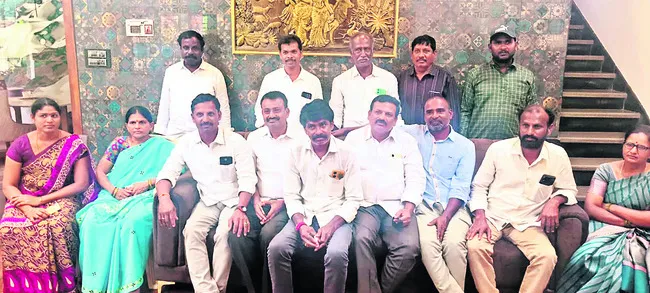 YSRCP leaders speaking