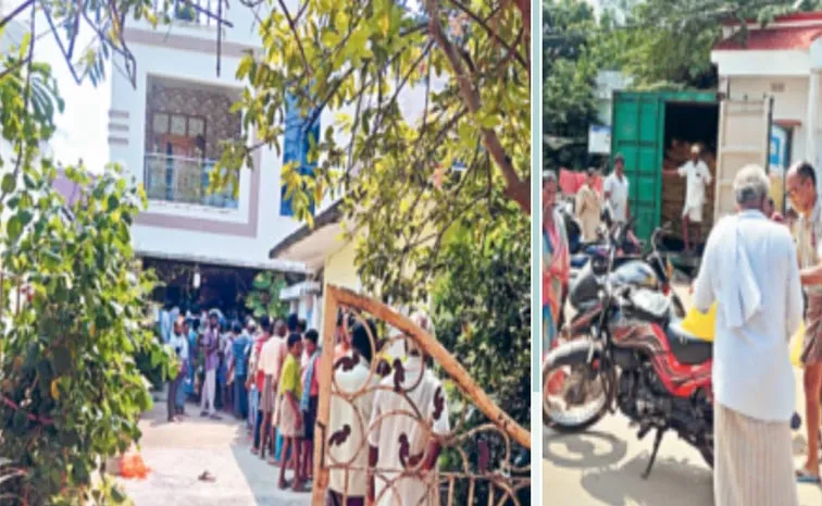 Queue at TDP leader house for fertilizer