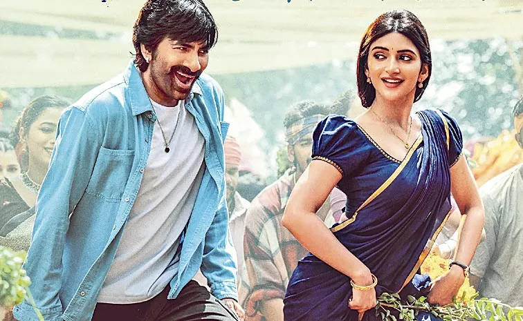 Hudiyo Hudiyo song promo from Ravi Teja Mass Jathara