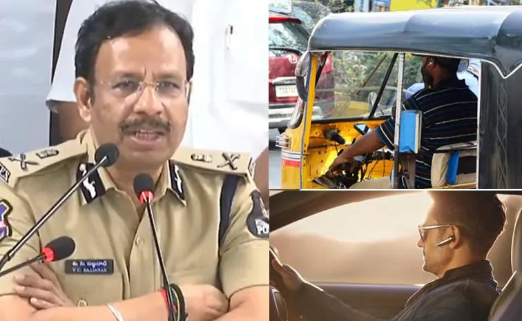 Hyderabad CP Sajjanar Given Instructions To Vehicle Drivers