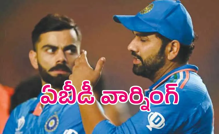  This was Right move: De Villiers Clear Warning To Kohli Rohit On ODI Future