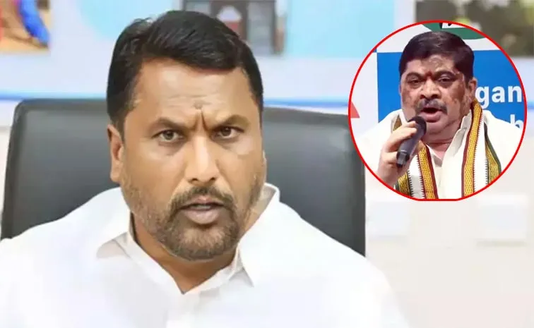 Minister Adluri Laxman Sensational Comments On Vivek and Ponnam
