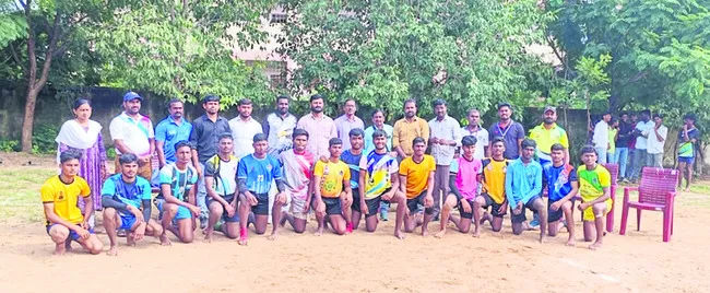 రాష్ట్రస్థాయి కబడ్డీ పోటీలకు ఎంపిక