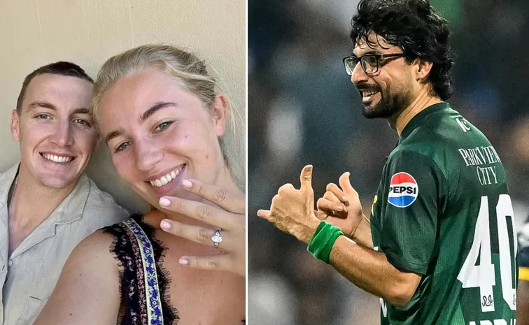 England skipper Harry Brook engagement, Pakistan spinner Abrar Ahmed wedding reception