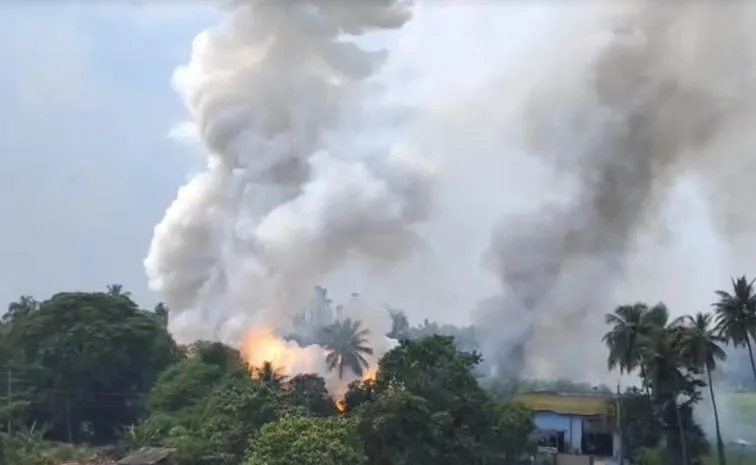 AP Rayavaram firecrackers Factory Mishap Details