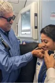 Kapil Dev pins stripes on IndiGo's new pilot