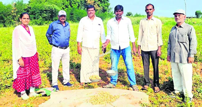 మొదలైన పంట కోత ప్రయోగాలు 