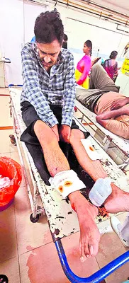 తెలుగు తమ్ముళ్ల డిష్యుం.. డిష్యుం 