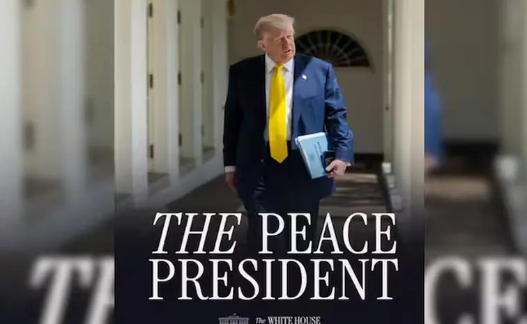 White House Says Trump Is Peace President