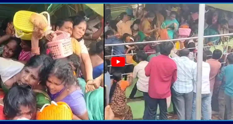 కాశీ బుగ్గ ఆలయంలో తొక్కిసలాట..