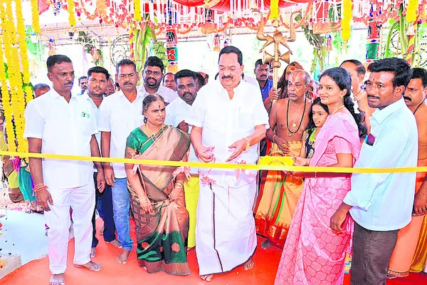 ధన్వంతరి పీఠంలో అన్నదాన భవనం 